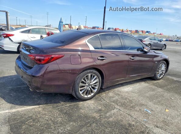 JN1EV7AP3LM201936 2020 INFINITI Q50 Burgundy Tył prawy