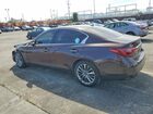 2020 Infiniti Q50 3.0t Luxe Burgundy vin: JN1EV7AP3LM201936