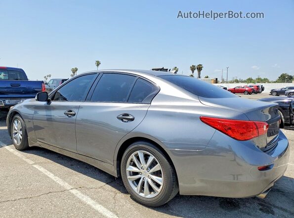 JN1EV7AP4HM743571 2017 INFINITI Q50 Серый Задняя левая четверть