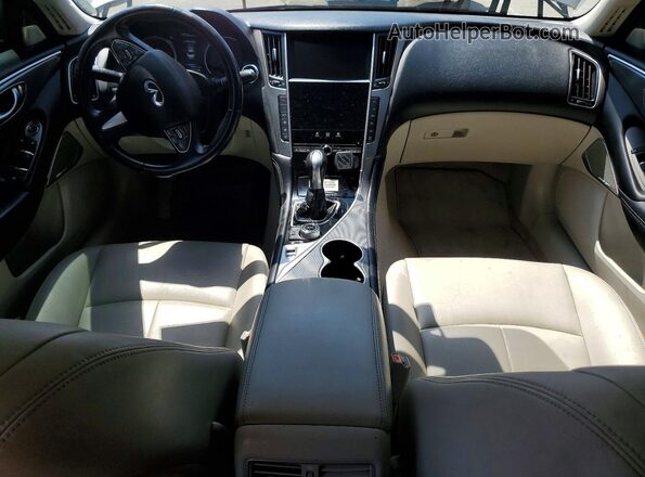 JN1EV7AP4HM743571 2017 INFINITI Q50 Серый Вид панели приборов