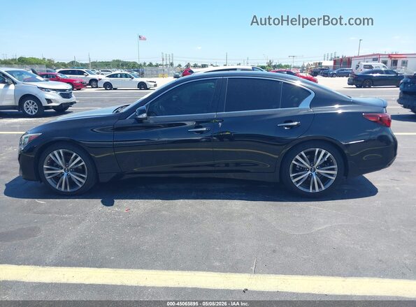 JN1EV7AP4LM201170 2020 INFINITI Q50 Black Widok wnętrza 360 stopni