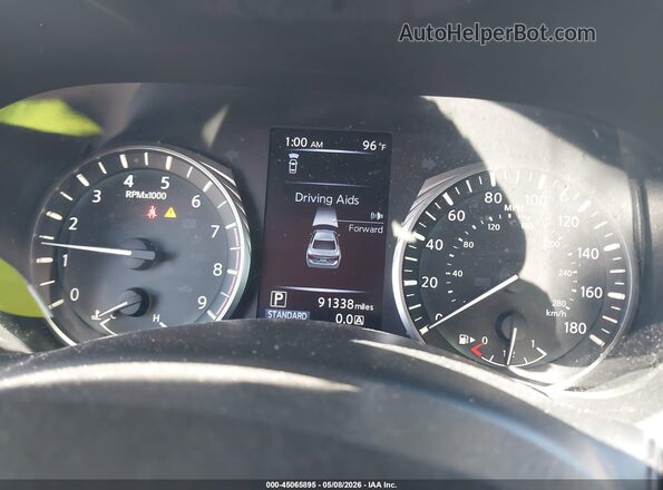 JN1EV7AP4LM201170 2020 INFINITI Q50 Black Widok tylnych siedzeń