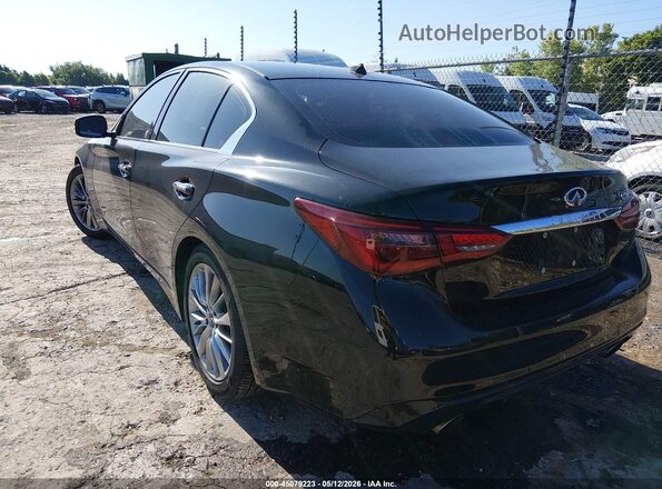 JN1EV7AP4LM204537 2020 INFINITI Q50 Black უკანა მარცხენა
