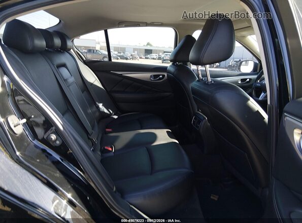 JN1EV7AP4LM204537 2020 INFINITI Q50 Black VIN კოდის სტიკერის ხედი
