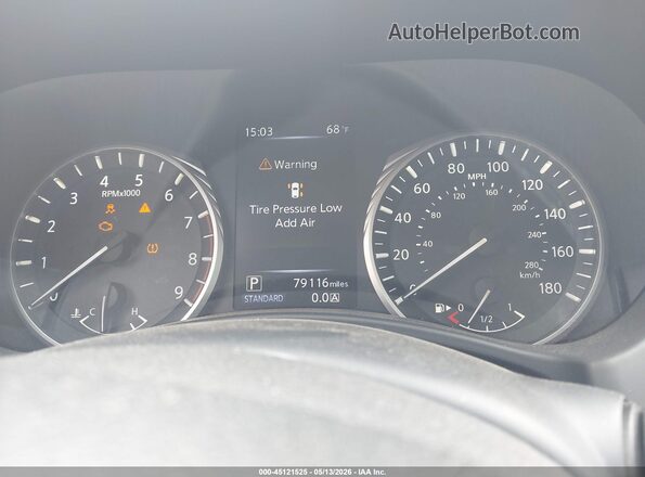 JN1EV7AP5JM350507 2018 INFINITI Q50 Black Widok tylnych siedzeń