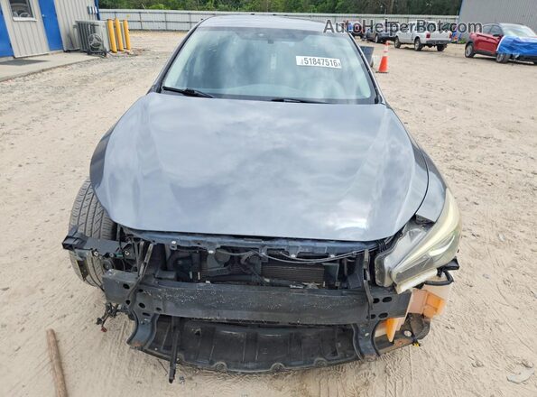 JN1EV7AP5JM351639 2018 INFINITI Q50 Gray Widok z przodu