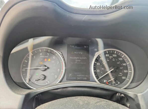 JN1EV7AP5JM351639 2018 INFINITI Q50 Gray Widok zestawu wskaźników