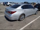 2018 Infiniti Q50 3.0t Luxe Silver vin: JN1EV7AP5JM361975