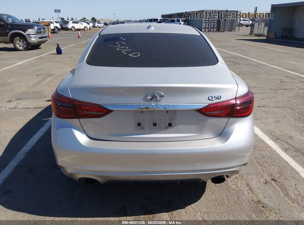 JN1EV7AP5JM361975 2018 INFINITI Q50 Silver 