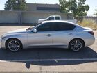 2018 Infiniti Q50 3.0t Luxe Silver vin: JN1EV7AP5JM361975