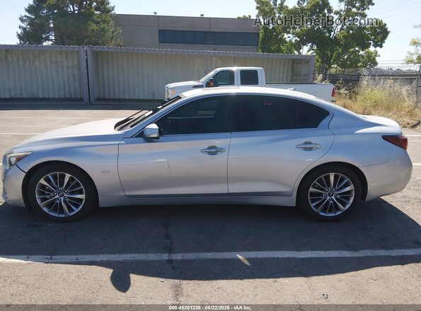 JN1EV7AP5JM361975 2018 INFINITI Q50 Silver Widok wnętrza 360 stopni