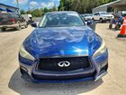 2018 Infiniti Q50 3.0t Sport Blue vin: JN1EV7AP6JM355280
