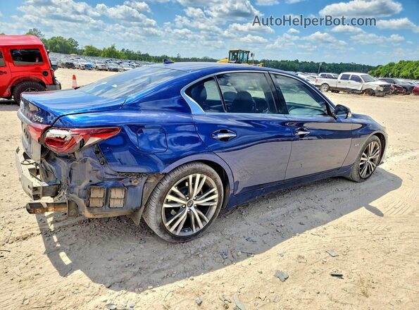 JN1EV7AP6JM355280 2018 INFINITI Q50 Blue Tył prawy