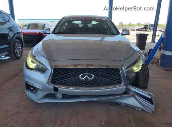 JN1EV7AP6LM202899 2020 INFINITI Q50 Silver Вид спереду