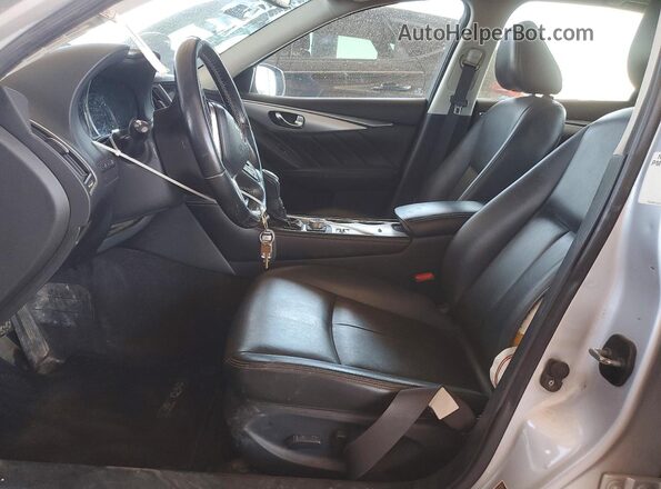 JN1EV7AP6LM202899 2020 INFINITI Q50 Silver Вид салону спереду