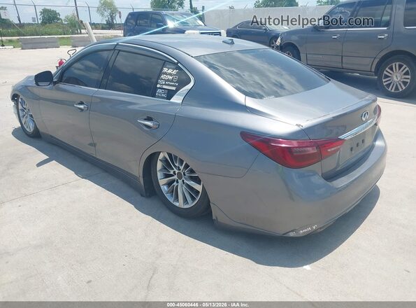 JN1EV7AP6LM203082 2020 INFINITI Q50 Серый Задняя левая четверть