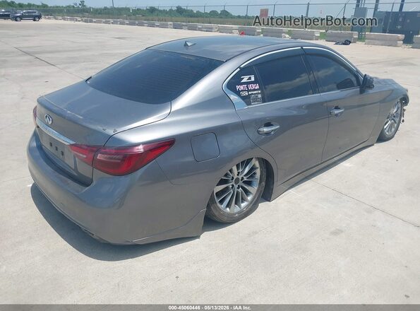 JN1EV7AP6LM203082 2020 INFINITI Q50 Серый Задняя правая четверть
