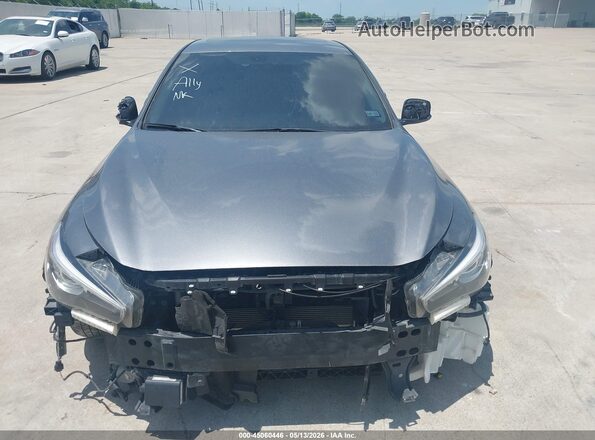 JN1EV7AP6LM203082 2020 INFINITI Q50 Серый Вид спереди