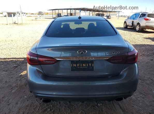 JN1EV7AP7KM513353 2019 INFINITI Q50 Серый Вид сзади