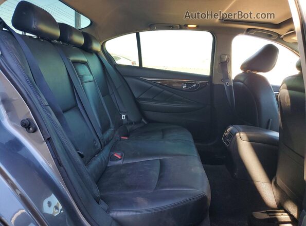 JN1EV7AP7KM513353 2019 INFINITI Q50 Серый Вид задних сидений