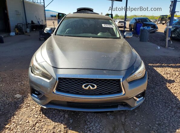 JN1EV7AP7KM513353 2019 INFINITI Q50 Серый Вид спереди