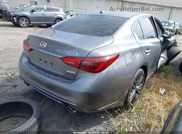 JN1EV7AP7LM206587 2020 INFINITI Q50 Серебряный Задняя правая четверть