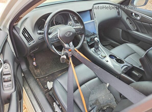 JN1EV7AP7MM700174 2021 INFINITI Q50 Белый Вид панели приборов