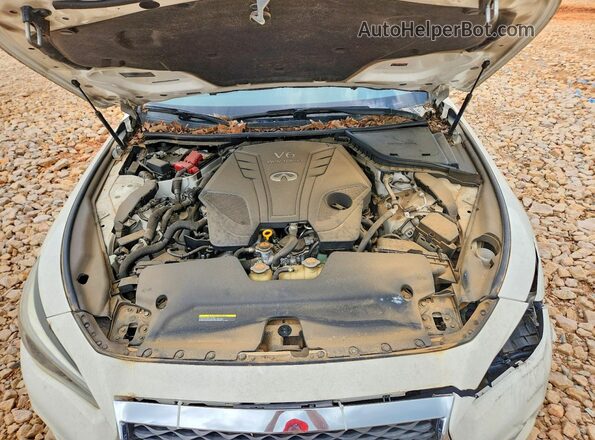 JN1EV7AP7MM700174 2021 INFINITI Q50 Белый Вид задней части салона