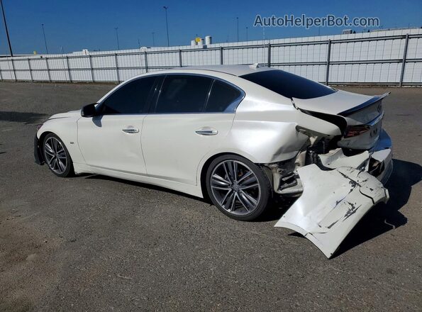 JN1EV7AP8HM732492 2017 INFINITI Q50 White Tył lewy