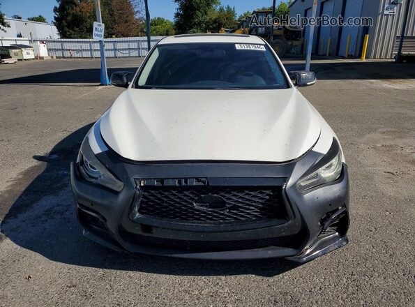 JN1EV7AP8HM732492 2017 INFINITI Q50 White Widok z przodu