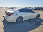 2017 Infiniti Q50 3.0t Premium White vin: JN1EV7AP8HM732492