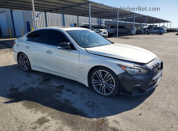 JN1EV7AP8HM732492 2017 INFINITI Q50 White Przód prawy