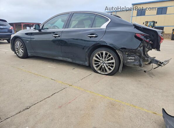 JN1EV7AP8JM353367 2018 INFINITI Q50 Black Trasero izquierdo