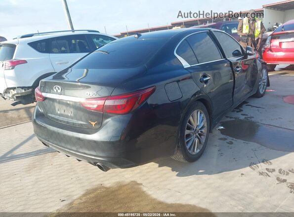 JN1EV7AP8KM515273 2019 INFINITI Q50 Черный Задняя правая четверть
