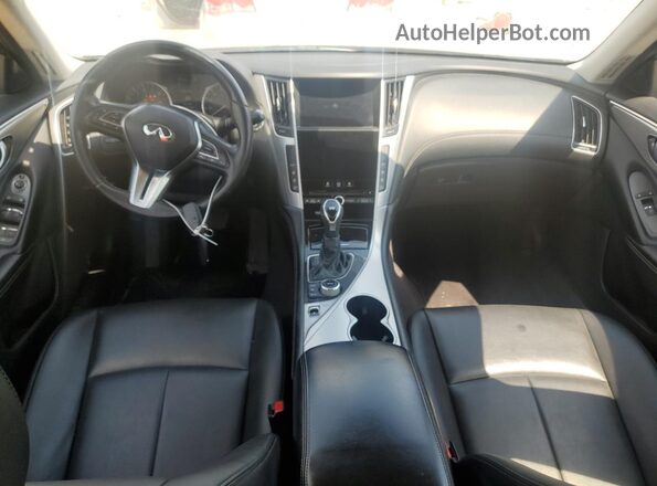 JN1EV7AP8LM205934 2020 INFINITI Q50 Gray Առջևի վահանակի տեսք