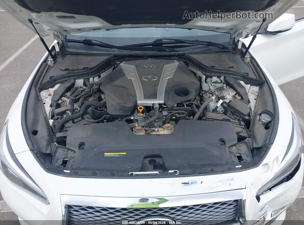 JN1EV7AP9HM740276 2017 INFINITI Q50 Белый Вид сзади