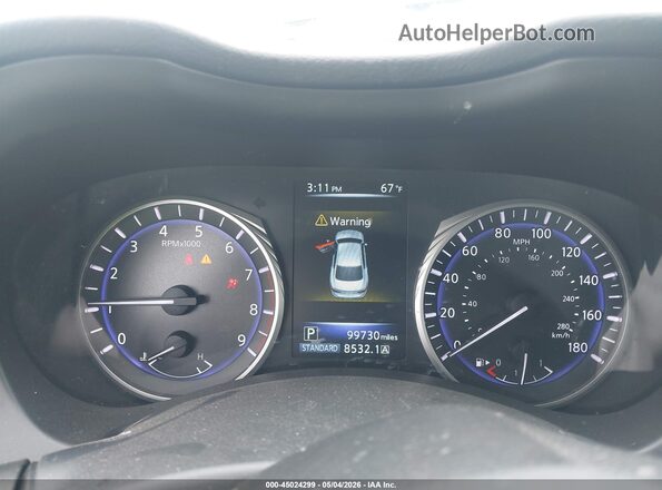 JN1EV7AP9HM740276 2017 INFINITI Q50 Белый Вид задних сидений