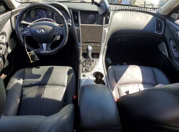 JN1EV7AP9HM741251 2017 INFINITI Q50 Silver Widok deski rozdzielczej