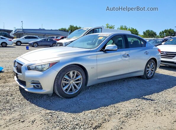 JN1EV7AP9HM741251 2017 INFINITI Q50 Silver Przód lewy