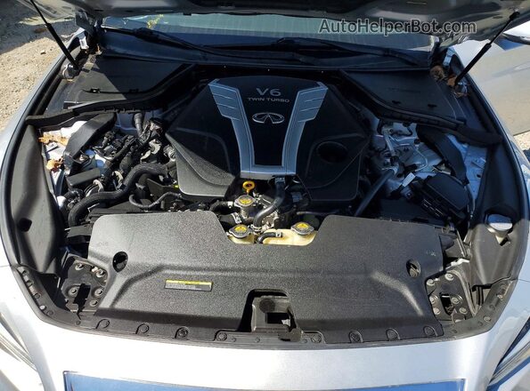 JN1EV7AP9HM741251 2017 INFINITI Q50 Silver Widok wnętrza z tyłu