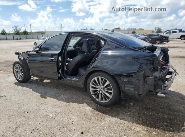 JN1EV7AP9JM353135 2018 INFINITI Q50 Черный Задняя левая четверть