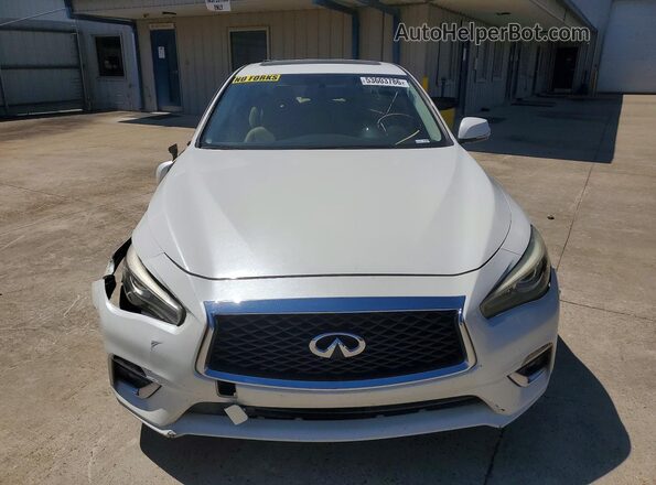JN1EV7AP9KM510213 2019 INFINITI Q50 Белый Вид спереди