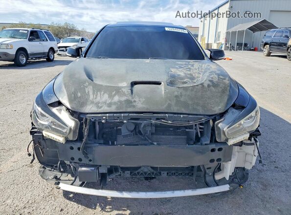 JN1EV7AP9KM512558 2019 INFINITI Q50 Black Դիմացի տեսք