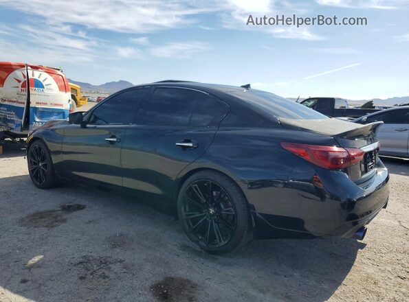 JN1EV7AP9KM512558 2019 INFINITI Q50 Black Հետևի ձախ