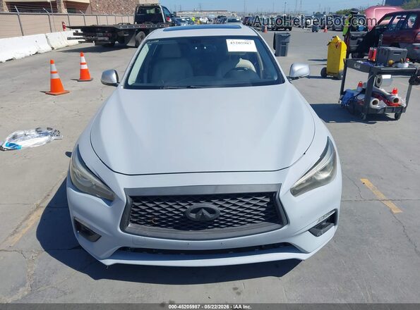 JN1EV7AP9KM514505 2019 INFINITI Q50 Серый Вид щитка приборов