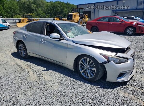 JN1EV7AP9LM200550 2020 INFINITI Q50 Silver Առջևի աջ