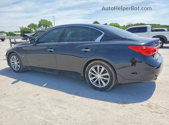 JN1EV7APXHM732722 2017 INFINITI Q50 Black Trasero izquierdo