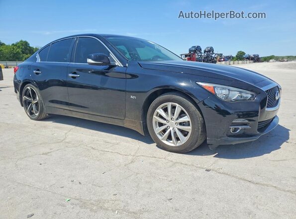 JN1EV7APXHM732722 2017 INFINITI Q50 Black Delantero derecho