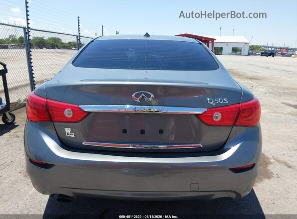 JN1EV7APXHM738326 2017 INFINITI Q50 Gray 