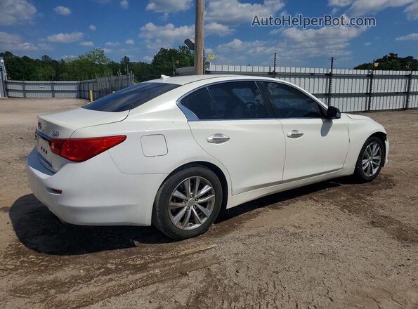 JN1EV7APXHM738441 2017 INFINITI Q50 White Rear right